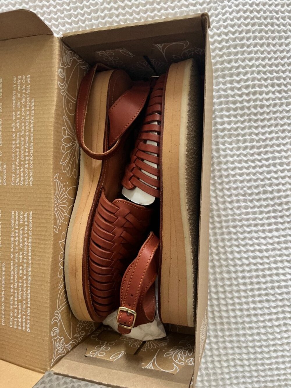 Mapache  Loma sandals | Tabacco - Picture 5 of 8